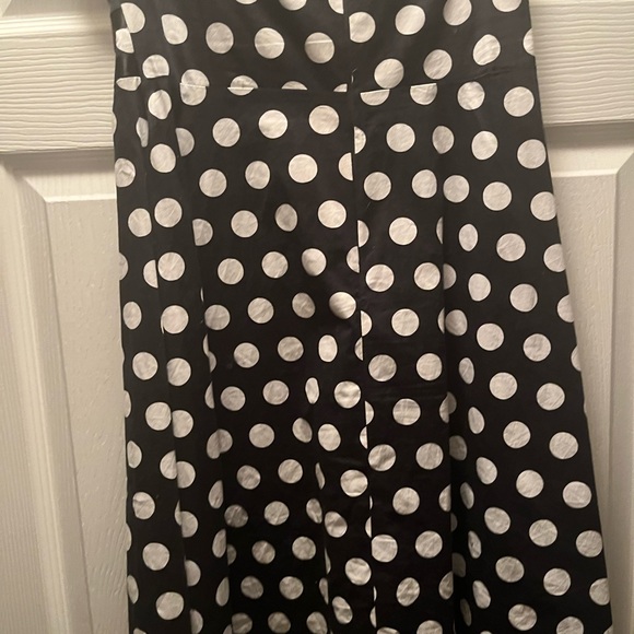 Black and white polka dot vintage pinup dress - Picture 4 of 5